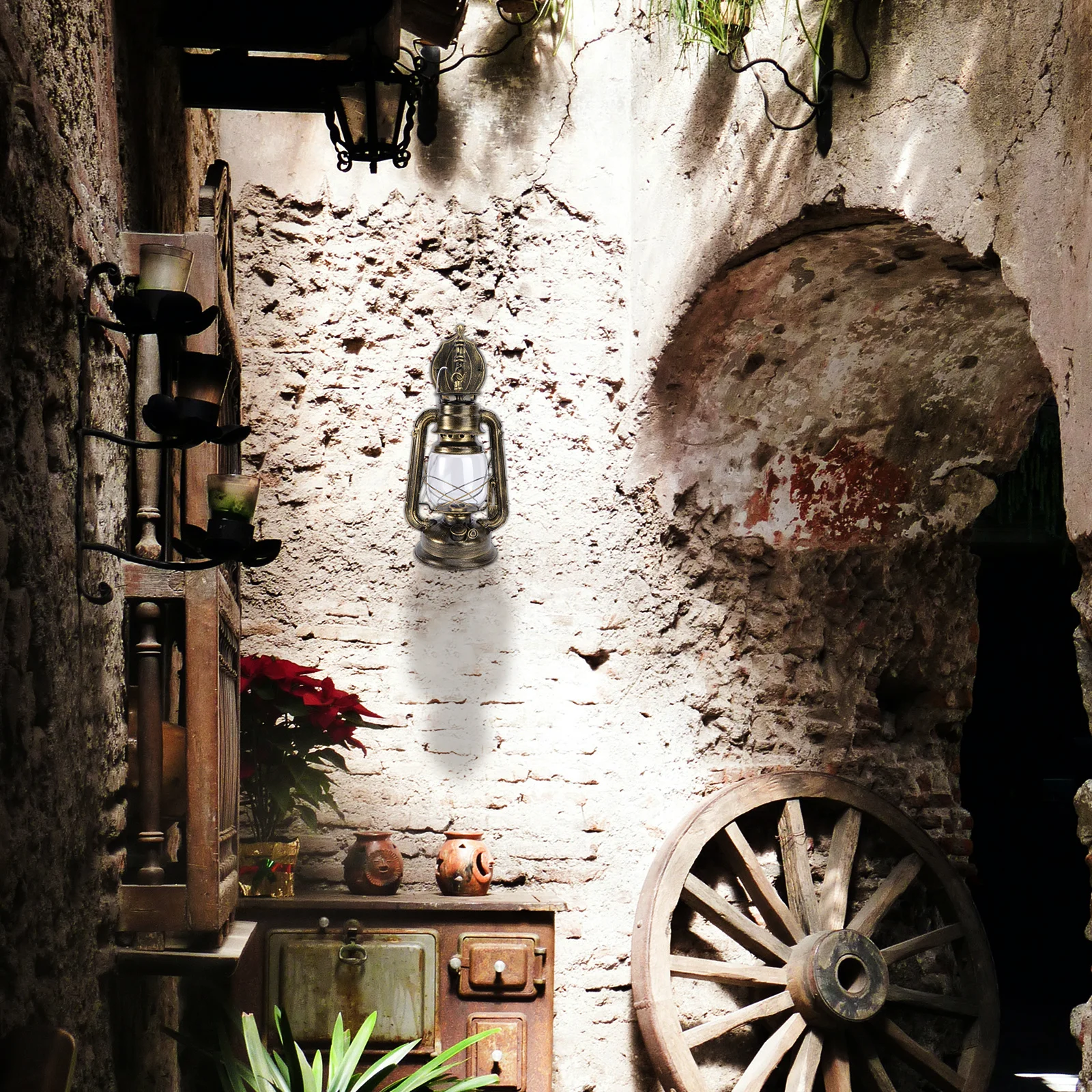 

Retro Vintage Wall Lamp Industrial Style Decorative Wall Light for Home Bedroom Restaurant Indoor Use