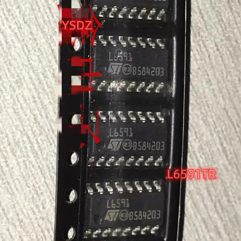 5Pcs/Lot Original Genuine SMD L6591TR L6591 Package SOP-16 Switch Controller