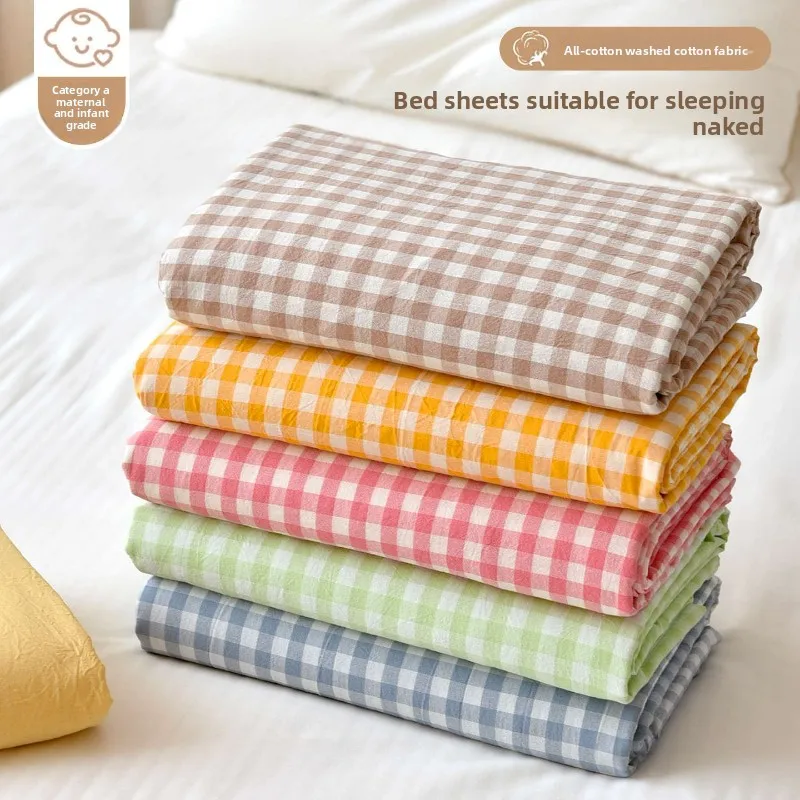 Lenzuola per neonato in puro cotone classe A Stampa e tintura attive, adatte per tutte le stagioni, letto patchwork per bambini