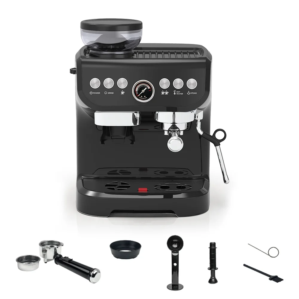 ماكينة صنع القهوة باريستا الصينية ماكينة الاسبريسو كافتيرا إيطاليانا ماكينة صنع القهوة ماكينة قهوة اسبريسو