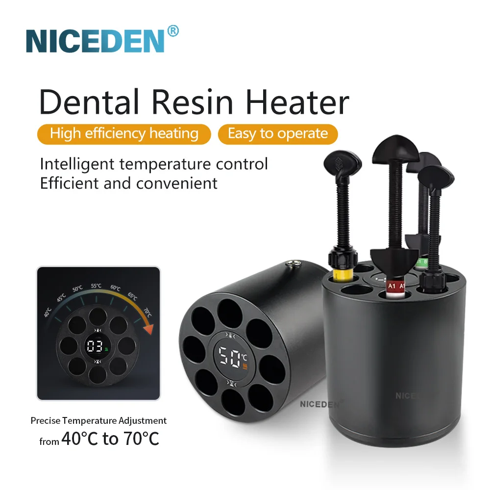 Dental Composite Heater AR Heater With Display Screen Dentist Material Warmer Equipment Adjustable Temperature 40/45/50℃