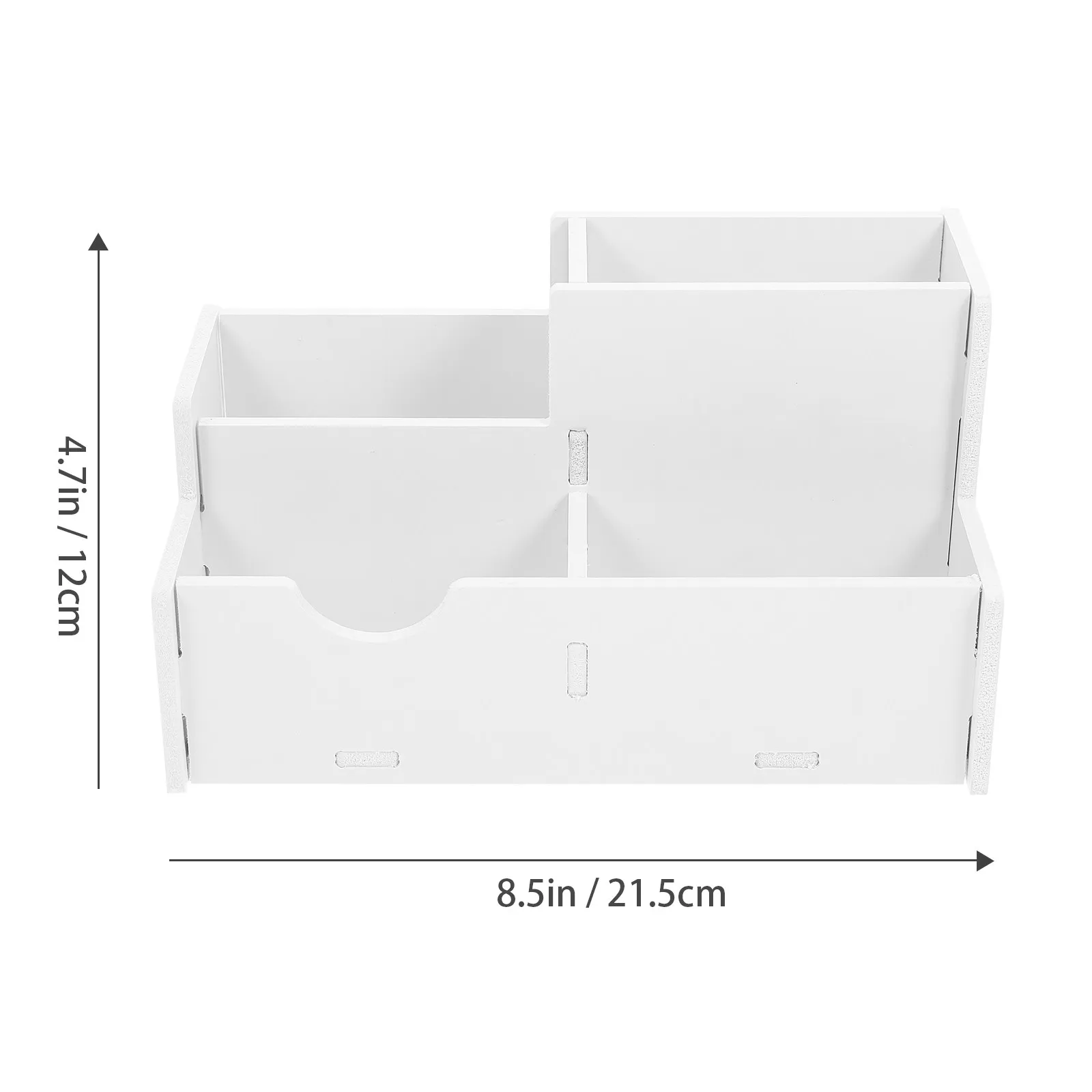 1Pcs Pen Storage Box Multipurpose Pen Holder Small Desktop Organizer Sundries Container Household Useful Storage Box PVC