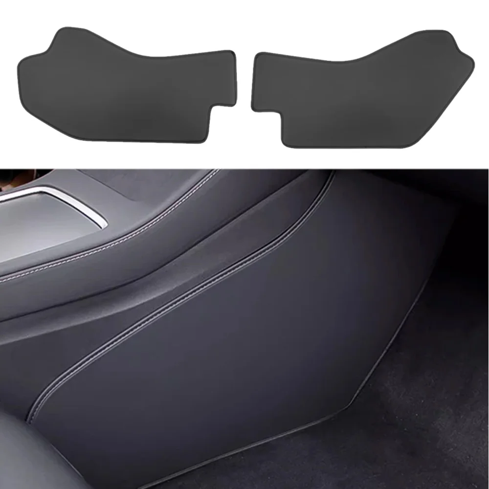 

LHD Center Console Side Panel Anti Kick Pad Protector For Tesla Model Y Juniper 2025 2026 Anti-dirt Protective Car Accessories