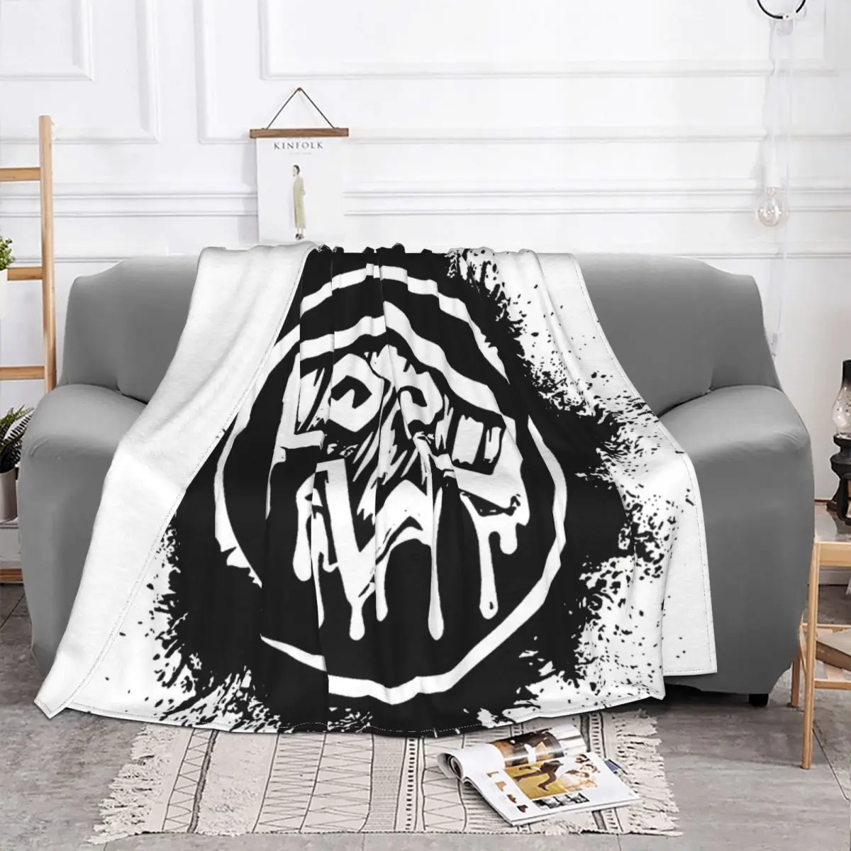 World of Warcraft Role-playing Game Blanket Fleece Velvet Super Warm Thin Wow Shaman Class Throw Blankets For Sofa Rug Piece