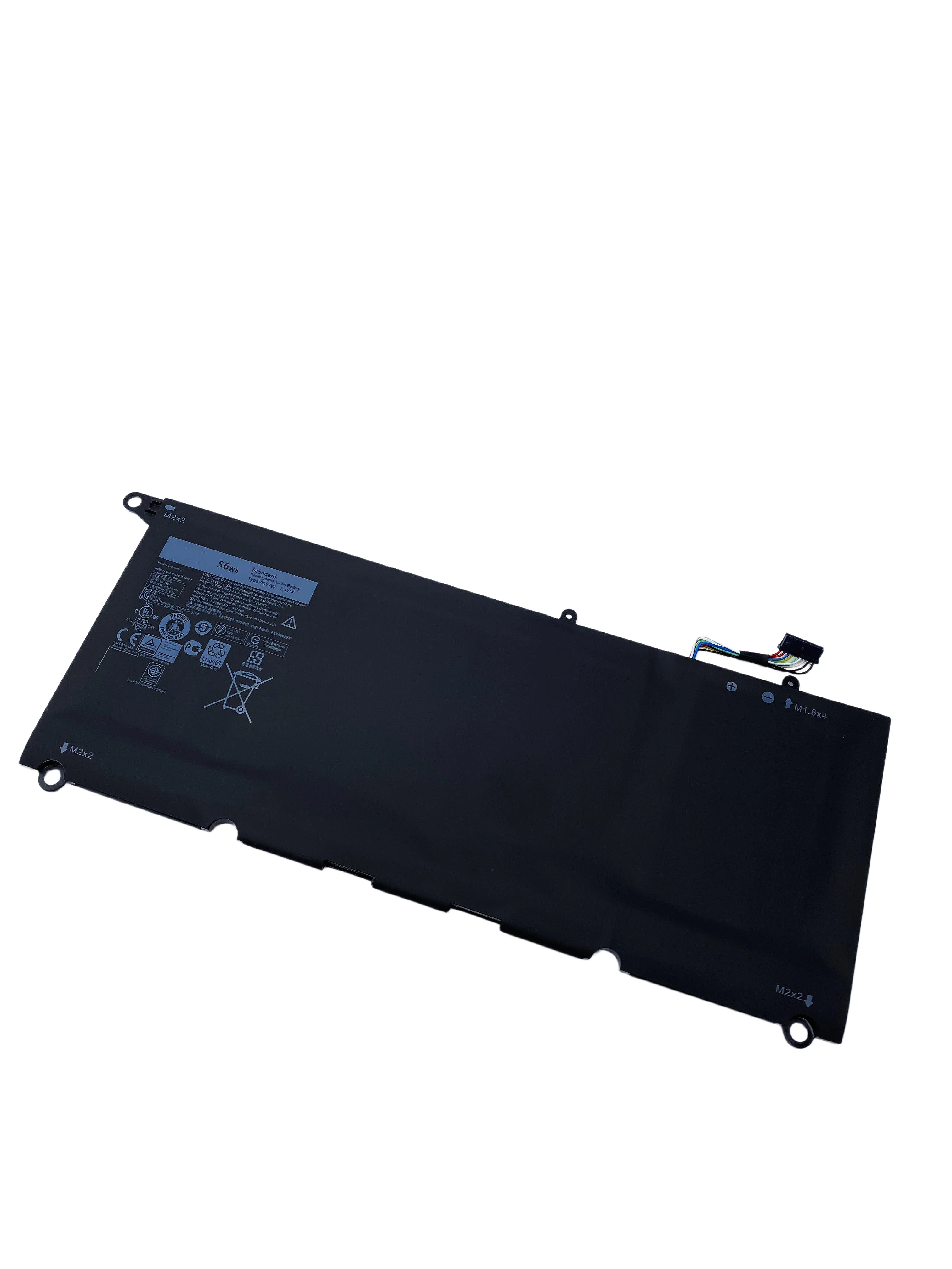New 7.4V 56Wh 90V7W Laptop Battery For Dell XPS 13 9343 9350 13D-9343 Series 5K9CP DIN02 JHXPY RWT1 RP54G 0DRRP JD25G 0N7T6
