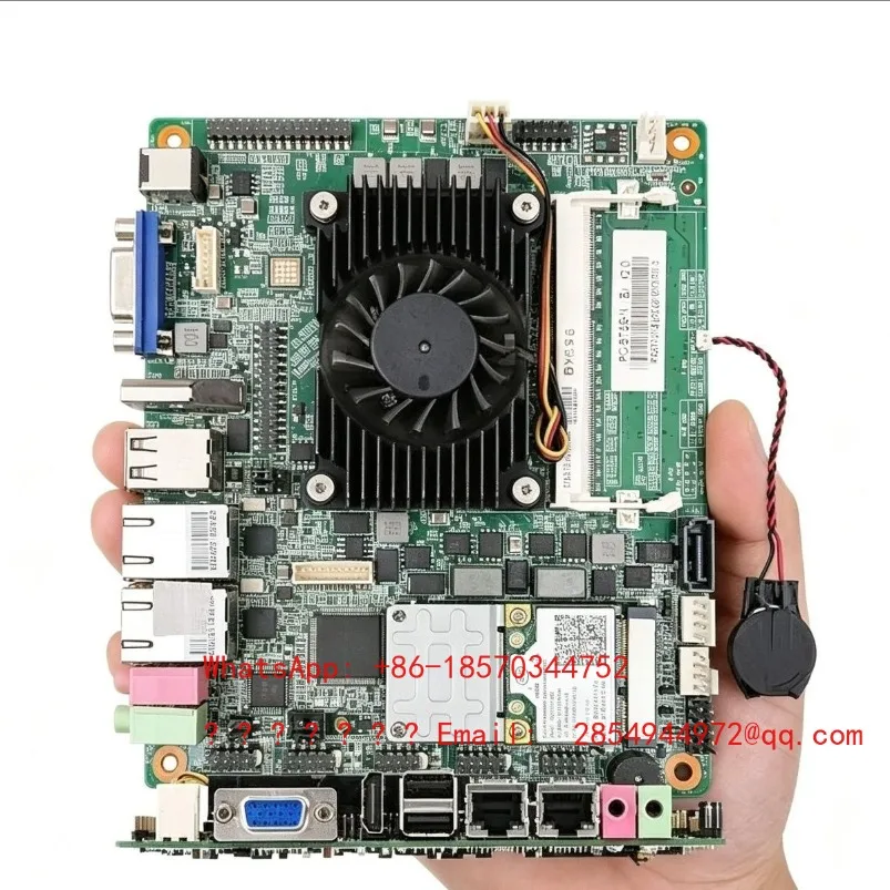 Ultra-mini 4-core NAS Main Board Supports HDMl and Wireless, Don't You Like It? Ultra-low Power Consumption