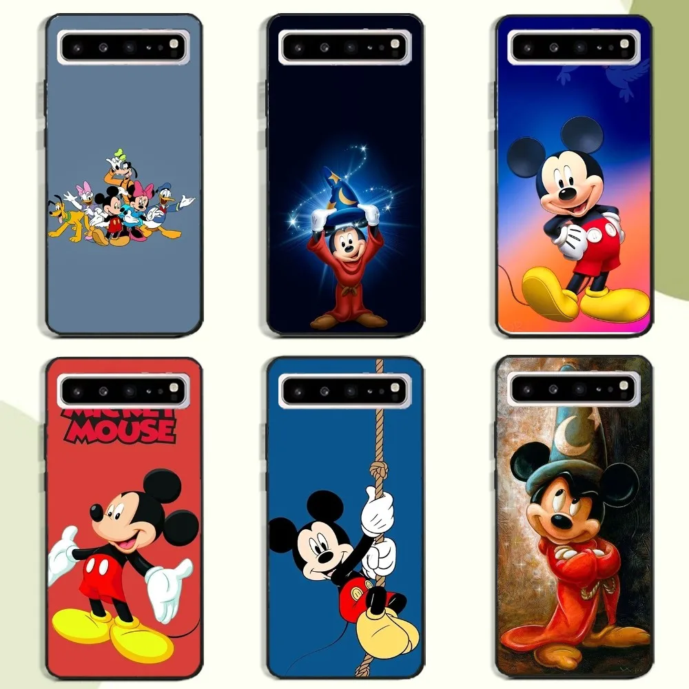 Fantasia M-Mickey M-Mouse Phone Case For Samsung Galaxy A52 A12 A51 S21 Edge S22ULTRA S23 S20LITE Plus Ultra Black Cover