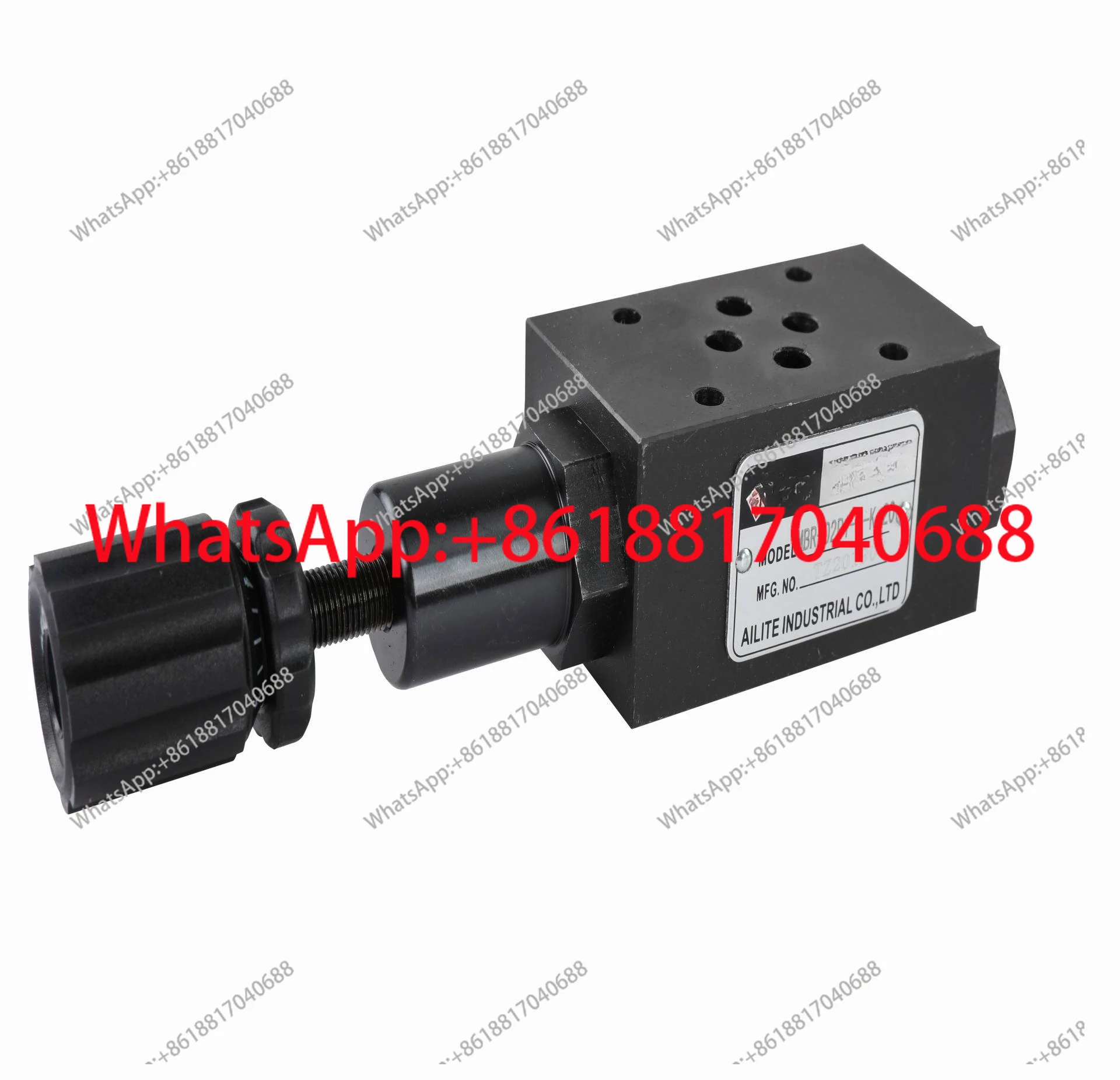 Source factory pressure reducing valve MBRV-02 pressure retaining valve MPCV-02 hydraulic station speed regulating