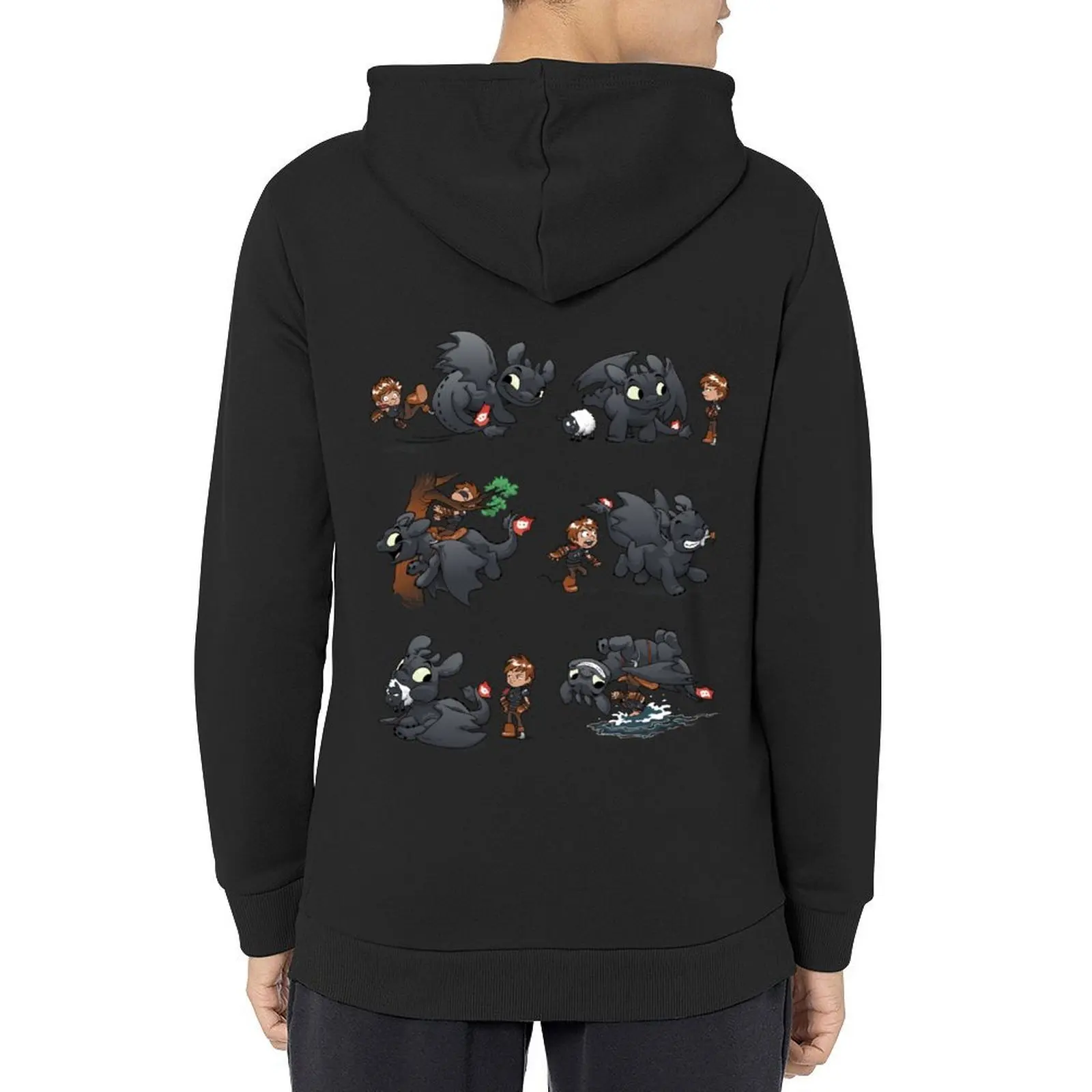 

How Not To Train Your Dragon Eu6 Hoodie men's coat graphic t shirts men autumn clothes korean style clothes new in hoodies