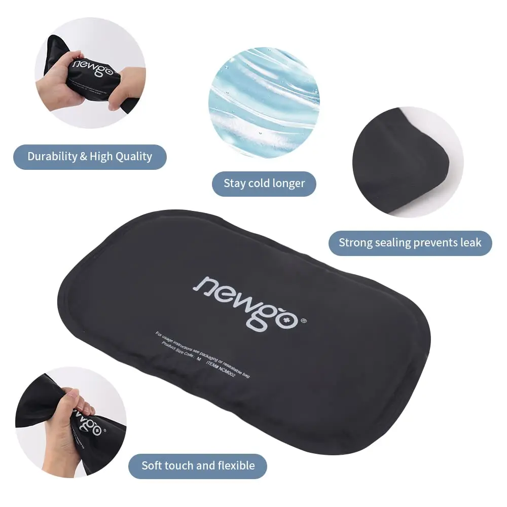 3 Sizes Reusable Ice Pack for Injuries Hot Cold Therapy Gel Pack Pain Rleif First Aid Tool Flexible Cool Bag for Back Knee Wrist