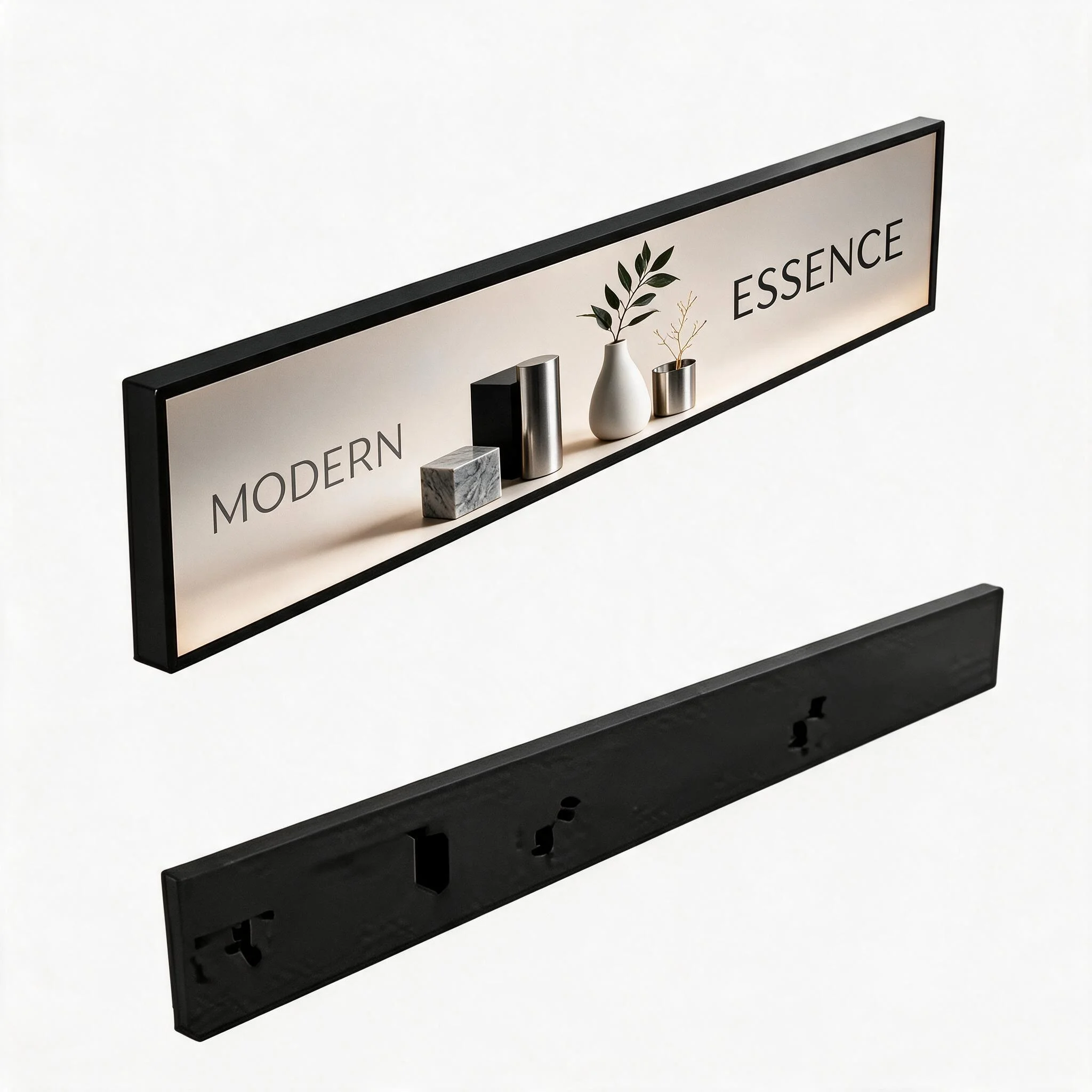 Ultra Wide Stretched Bar LCD Display Supermarket Shelf Edge Digital Signage Long Strip LCD Screen Advertising Light Box