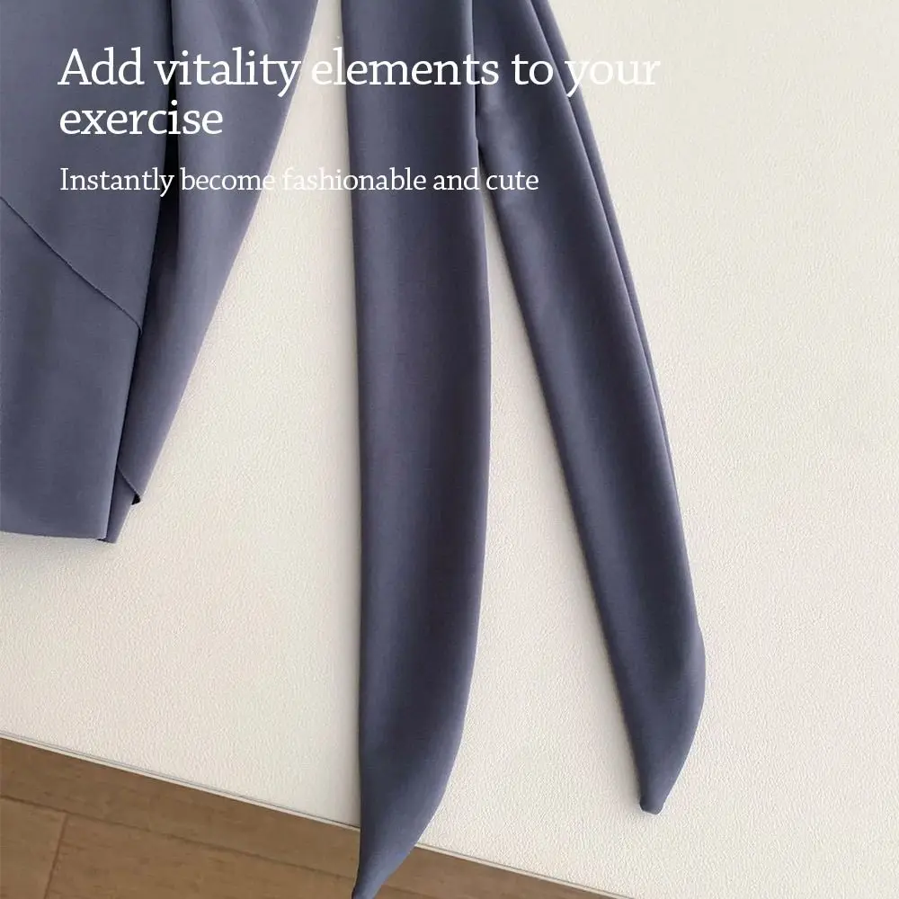 

Новая короткая юбка из ледяного шелка, многофункциональные юбки с запахом на шнуровке, нестандартное покрытие, закрывающая ягодицы, юбка для тренировок