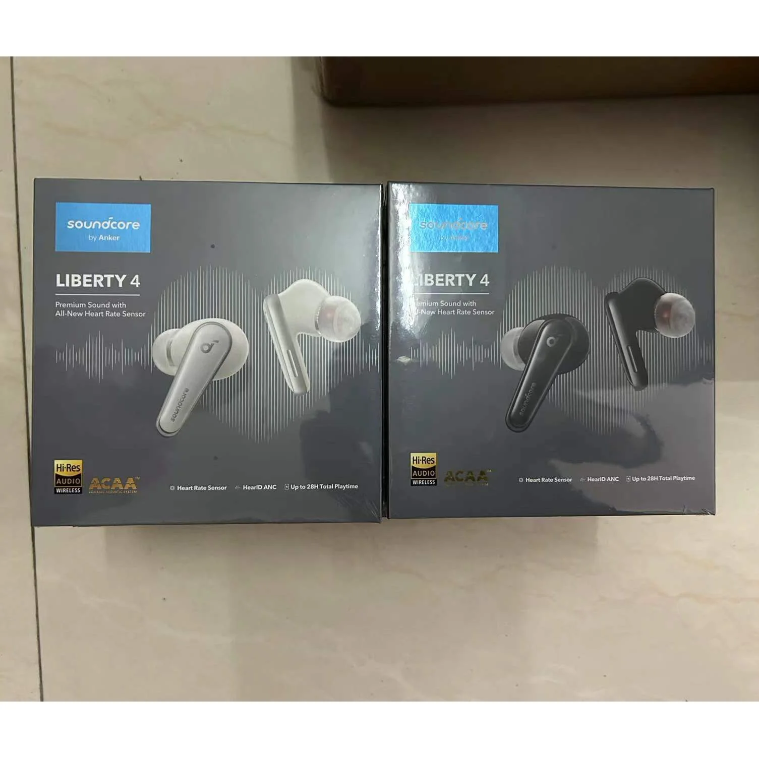 TLF Anker Soundcore Liberty 4-Ohrhörer mit Geräuschunterdrückung, echte kabellose Ohrhörer, zwei dynamische Treiber für hochauflösenden Premium-Sound-Ohrhörer