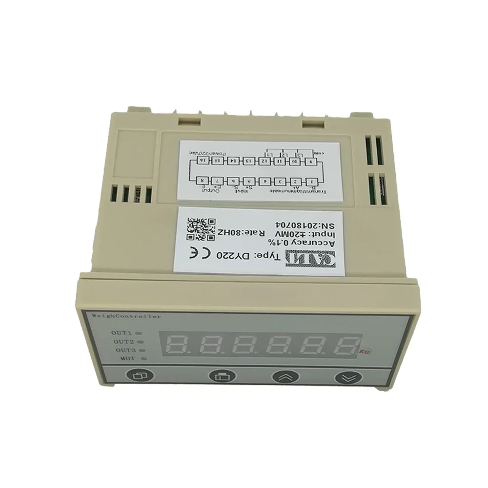 2025 hot sale Multifunctional LCD Display Weighting Indicator DY220 indicator with 4~20mA output