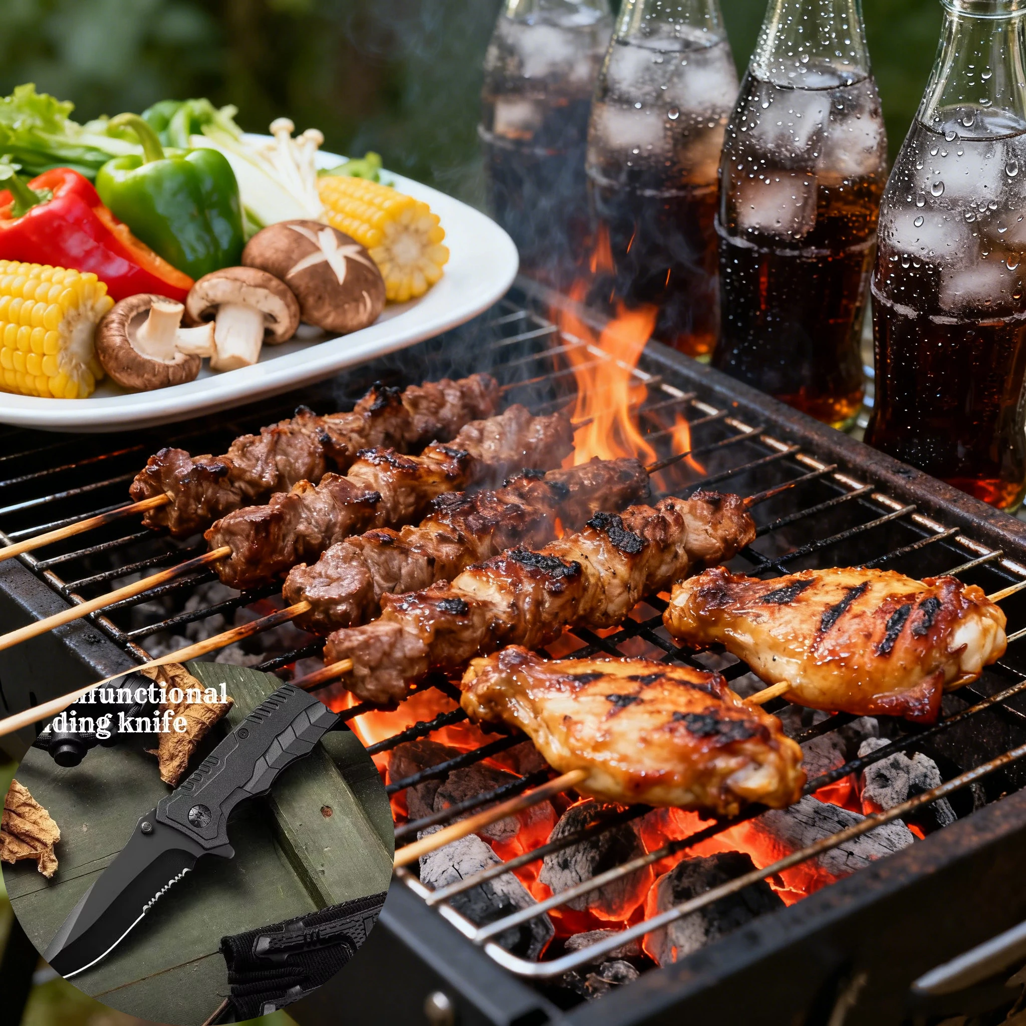 Карманный нож для кемпинга, многофункциональный складной нож для улицы, портативный нож для улицы, острый нож для кемпинга