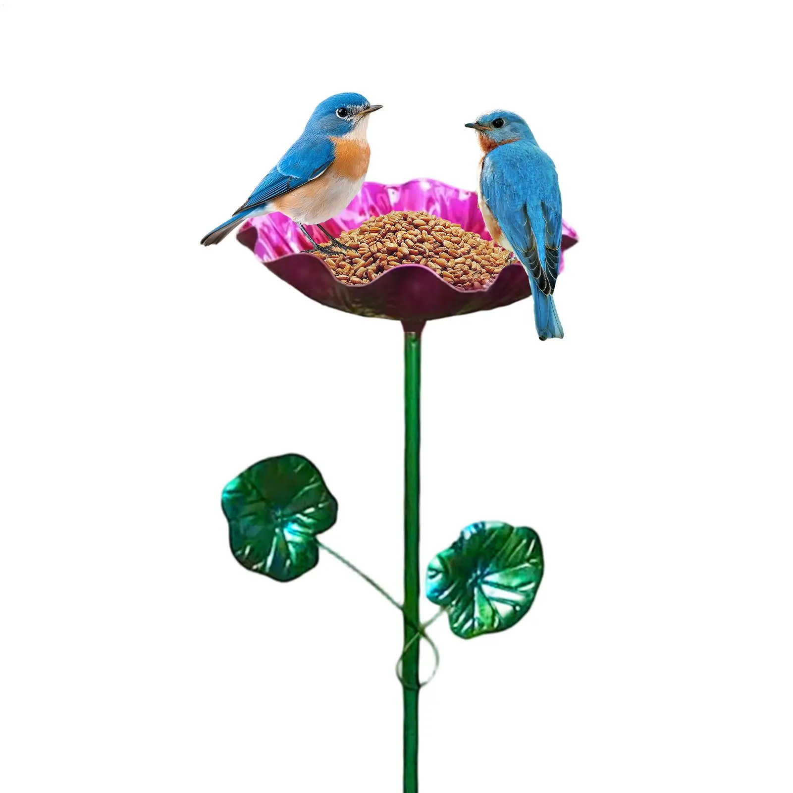 

Винтажная железная кормушка-купальня для птиц в форме цветка для дома, сада, двора, ландшафтного дизайна, парка, улицы, для птиц-монахов