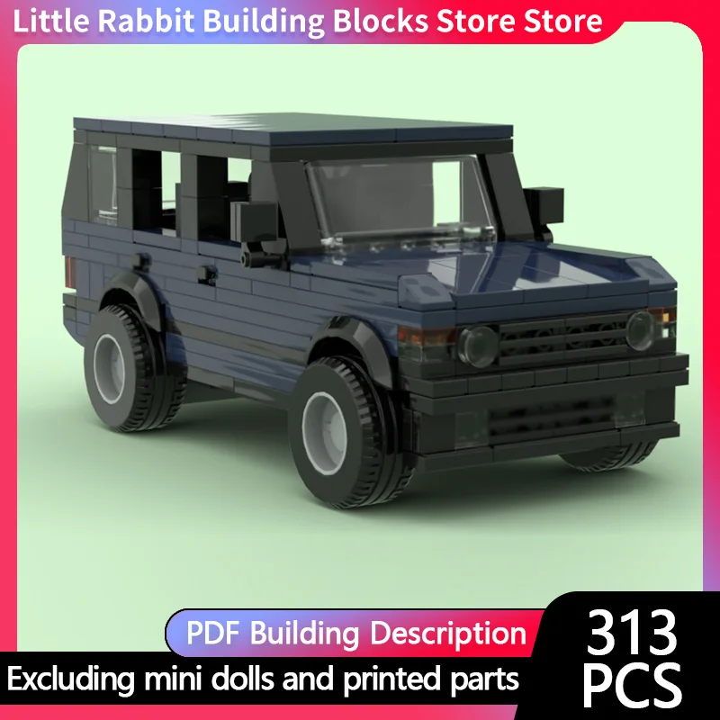 Speed Racing Car Model MOC Building Bricks Vogue SE Off-Road Vehicle Modular Technology Children Holiday Gifts Assemble Toy Suit