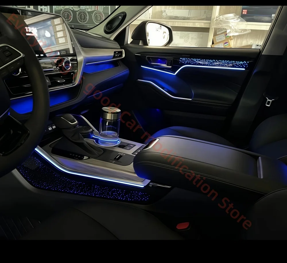 Fit For Toyota Highlander 2022-2025 Atmosphere lamp automotive interior lighting upgrade Car accessories Footlight Ambient light