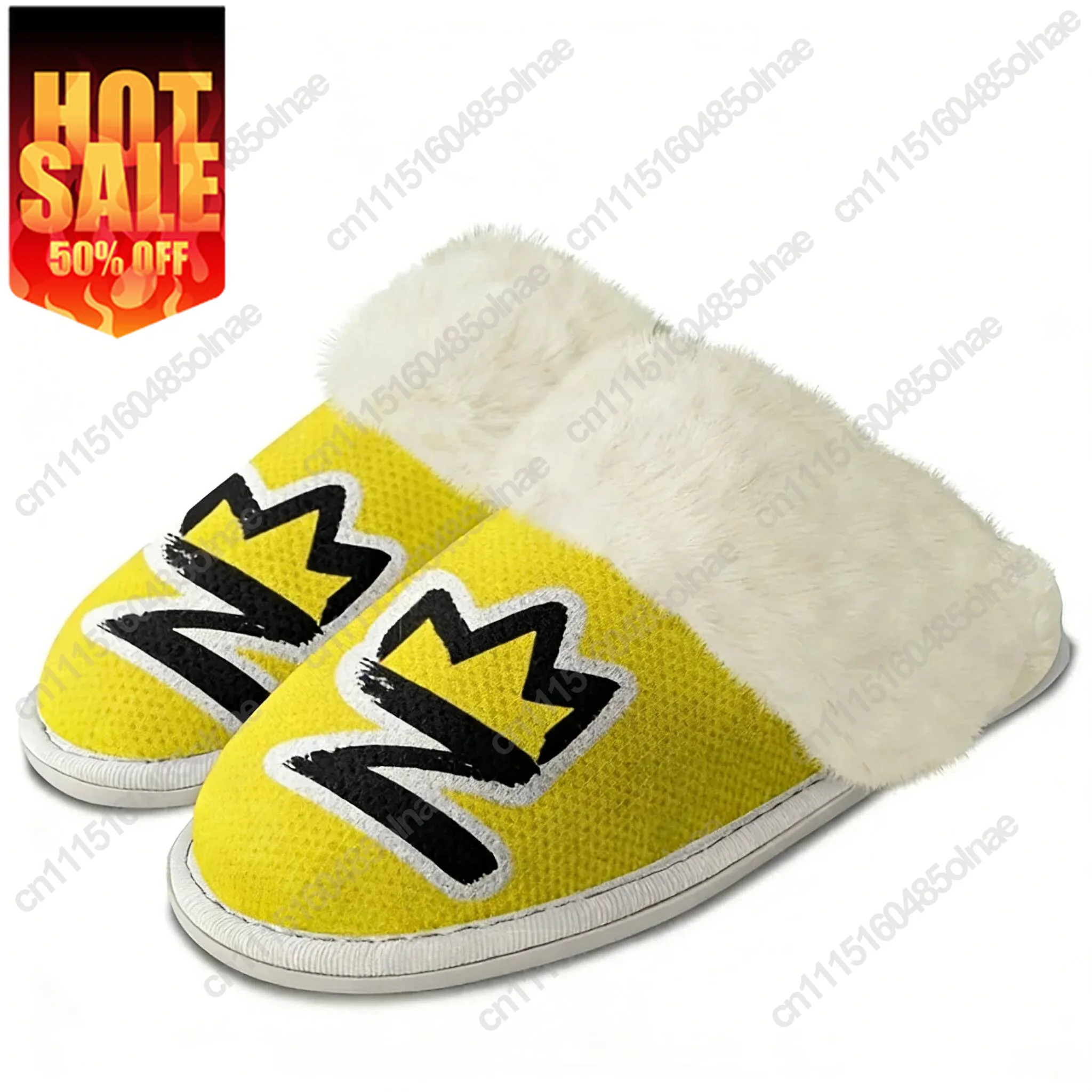 Zach King Plush Slippers Keep Warm Shoe Video Blogger Men Womens Home Cotton Bedroom Customized Thermal Lightweight Slipper