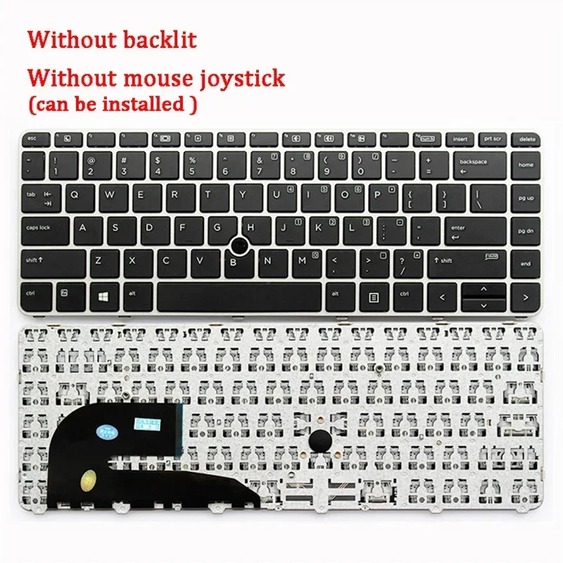 FORNew Laptop Rreplacement Keyboard Compatible for HP 840 745 G3 G4 848 G3 HSTNN-I33C