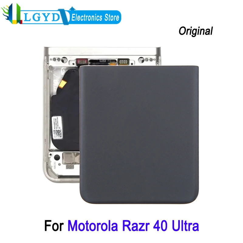 Battery Back Cover For Motorola Razr 40 Ultra Phone Rear Cover Replacement Part