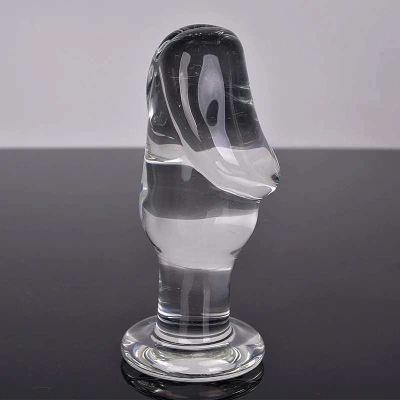 BEEGER Asvini Glass Penis Butt Plug