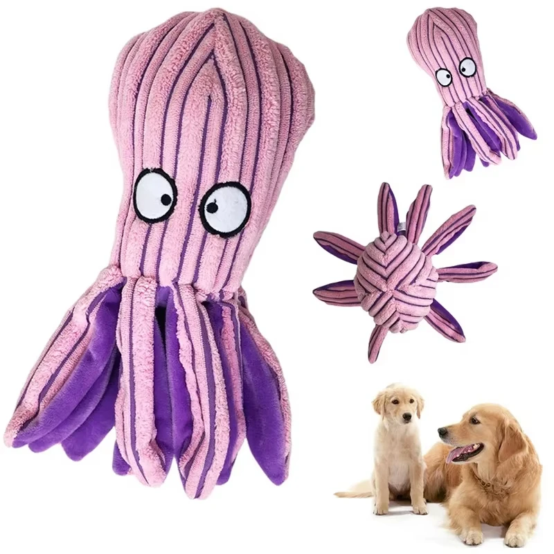 Haustier Plüsch Spielzeug Katze Hund Stimme Octopus Shell Puzzle Spielzeug Biss Beständig Interaktive Haustier Hund Zähne Reinigung Kauen Spielzeug Pet Liefert