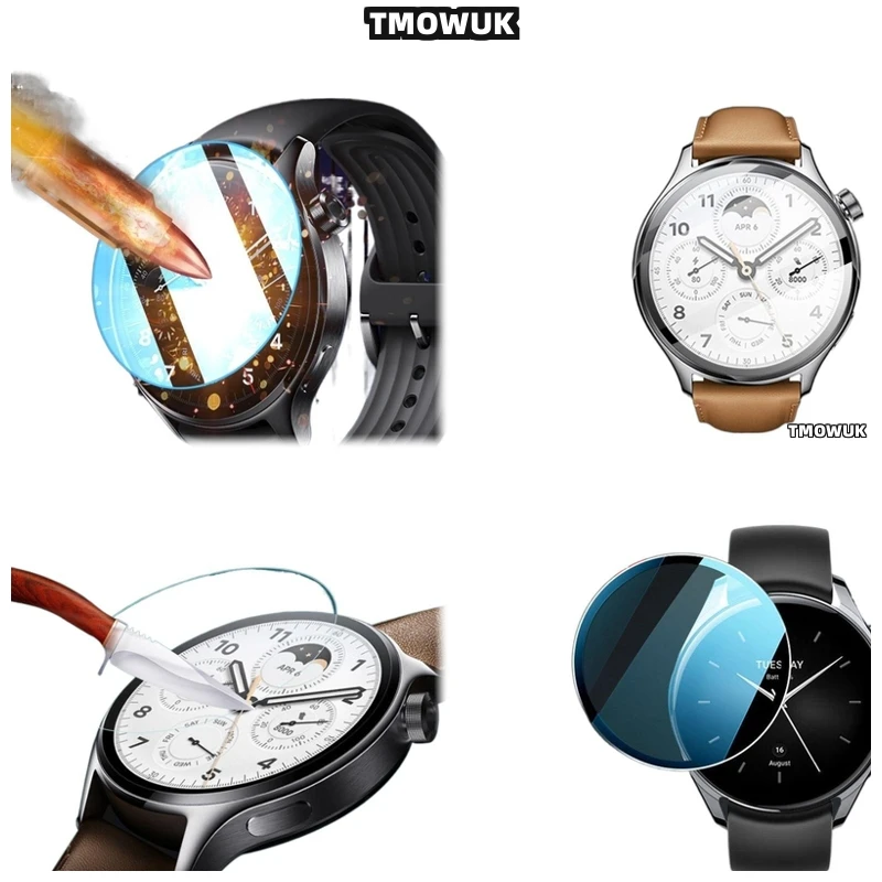 

For Xiaomi Watch Watch S1 S3 Pro S4 Sport, 9H Hardness Ultra-Thin, HD Anti-Scratch Tempered Glass