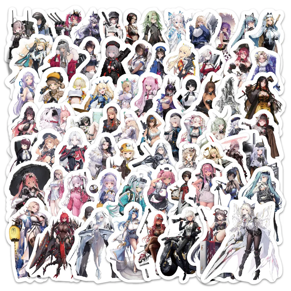 

10/30/50/100PCS NIKKE The Goddess of Victory Stickes Funny Game Cartoon Decals Sexy Girl Graffiti Decoration Laptop Guitar Bike