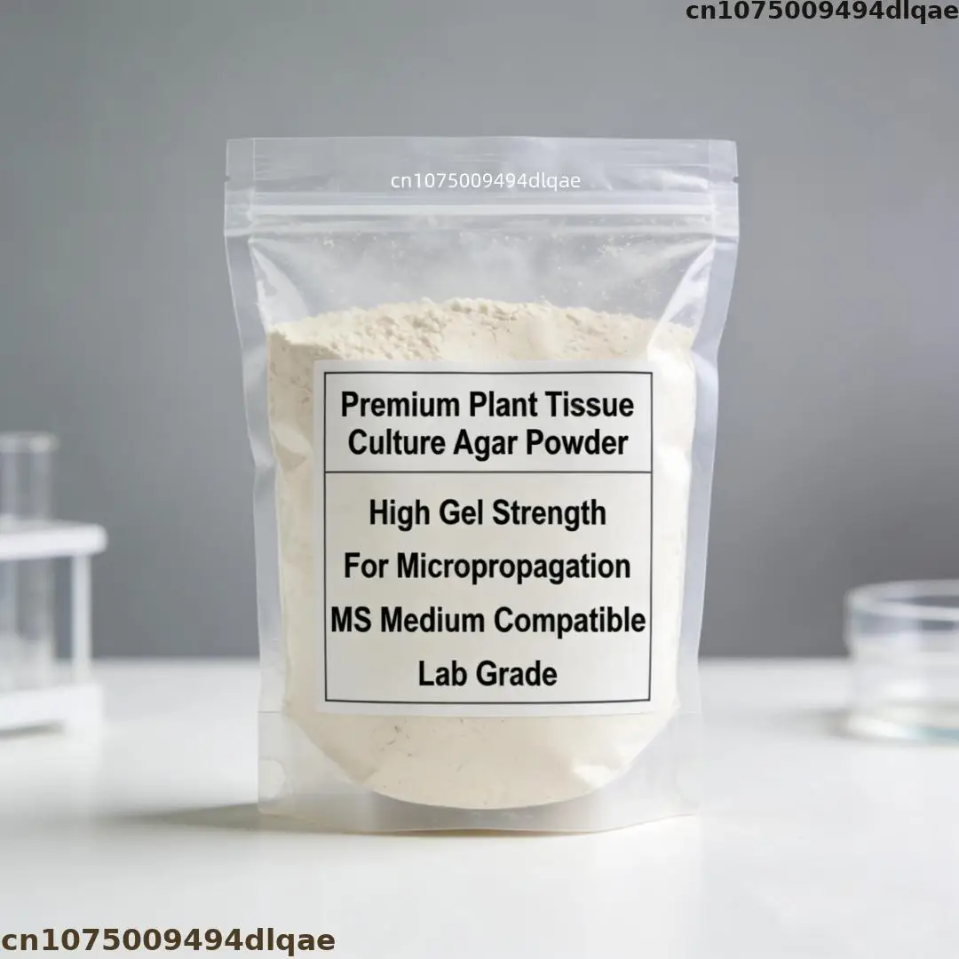 Plant Tissue Culture Agar Powder High Gel Strength Lab Grade MS Medium Compatible For Plant Micropropagation