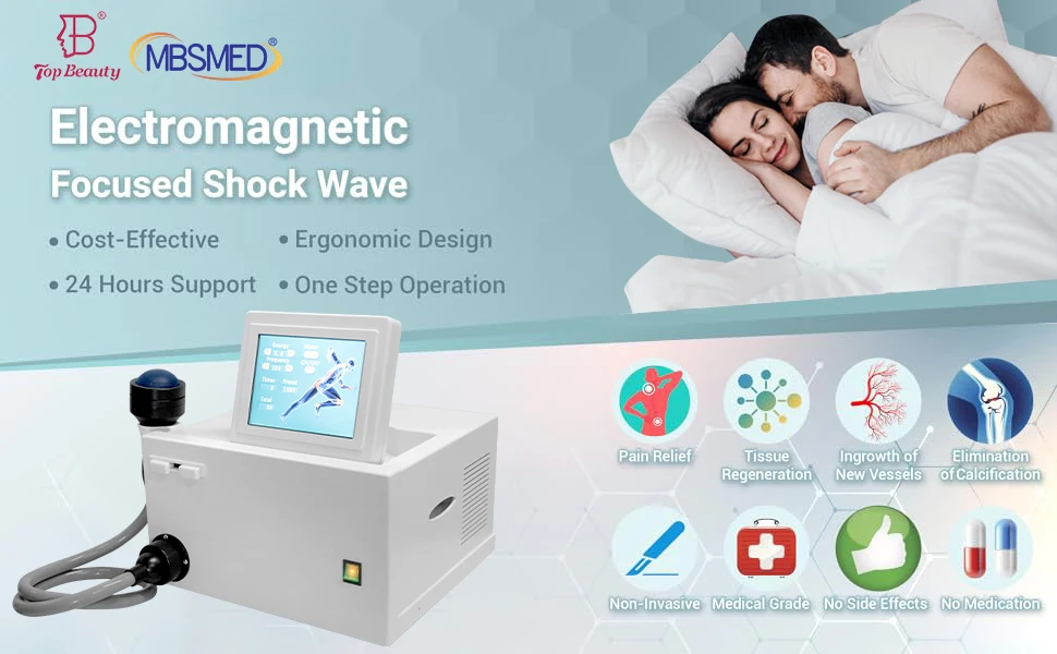 Shockwave Therapy Device ED Shockwave Erectile Dysfunction Focused Shockwave Machine Shock Wave Therapy