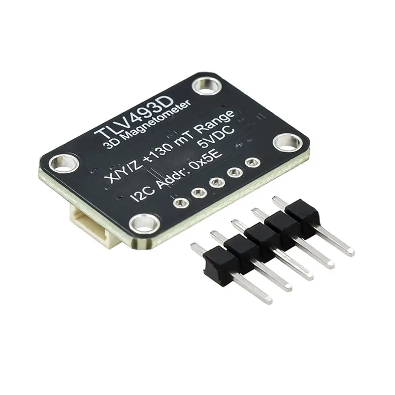 4366 TLV493D 3-Axis Magnetometer Module | I2C Magnetic Field Sensor | Compatible with STEMMA QT & Qwiic Ecosystems