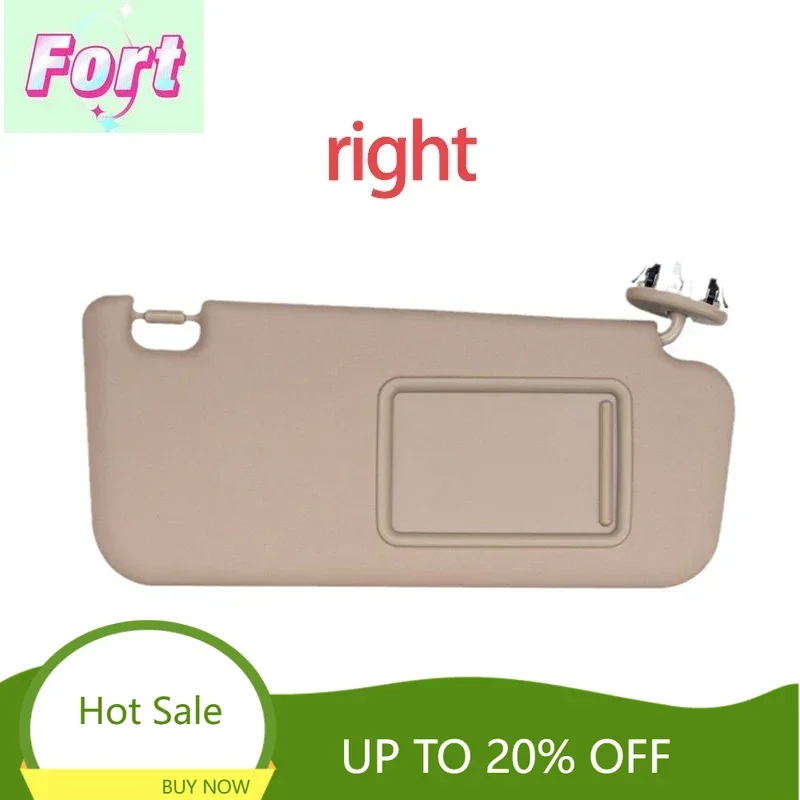 New Car Sun Visor For Toyota RAV4 2006 2007 2008 2009 2010 2011 2012 2013 Beige Grey Left Right Side Driver Side Passenger Side