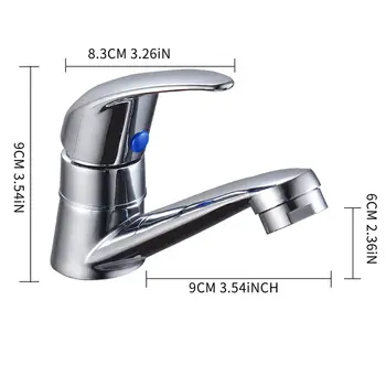 Kus hliníkové koupelnové umyvadlové baterie, jednoduchá kuchyňská baterie na studenou vodu, umyvadlová baterie 10 nejlepší prodej sanitární keramika s kohoutkem - №2