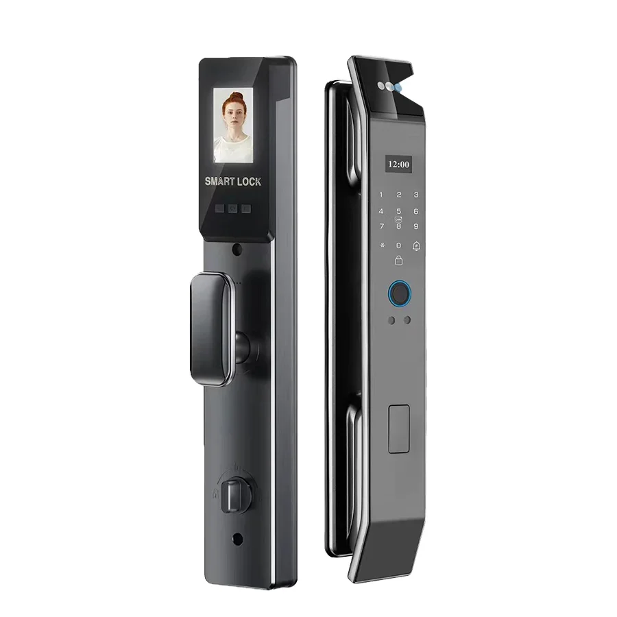 

Enrique Wishome Digital Lock 3D Face Fingerprint Biometric Camera Smart Door Lock Cerradura Inteligente For Outdoor