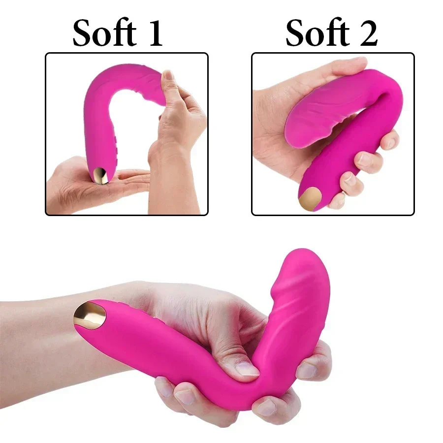 FAAK Lengthened Dildo Vibrator for Women Vagina Clitoris Massarger Erotic Toys Soft Skin Feeling Sex Products for Adults