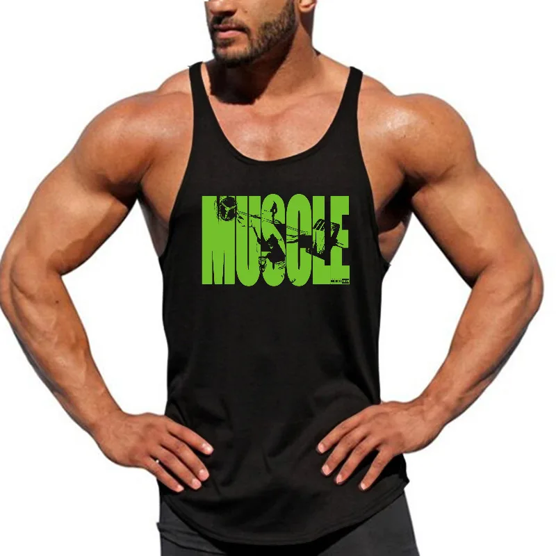 Men's Running Vests Quick Dry Sleeveless Racerback Tank Tops Breathable Lightweight Solid Color Running