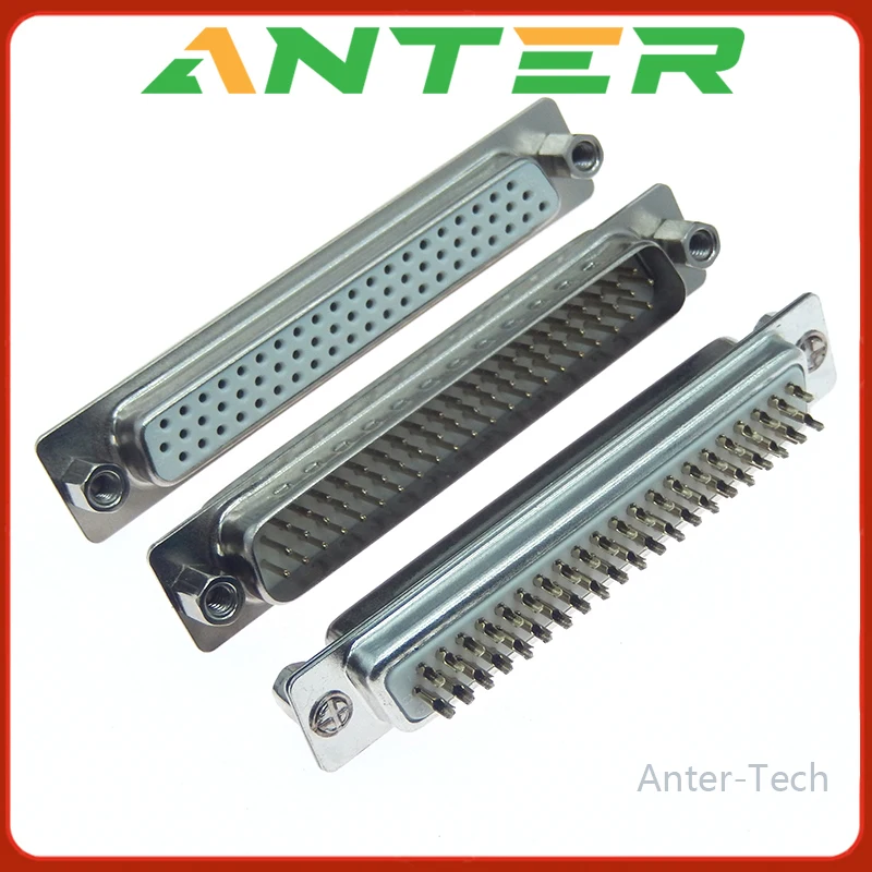 DB62 Паяльный разъем 3-рядный 62-контактный разъем промышленного класса HDB62 Мужской Женский Припаянный DB 62-контактный сварочный разъем с корпусом