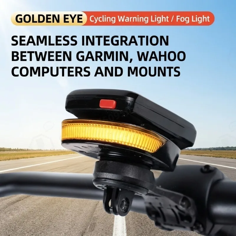 LED Bicycle Headlight High Brightness USB Rechargeable Waterproof Bike Light for Mountain Road Cycling with Bike Computer Mount