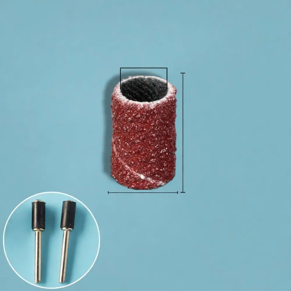 Cylindrical Grinding Heads For Moliyheng Rotary Tool Sanding Bands Polishing Bits Durable Paper Sleeves Wood Crafts Accessory