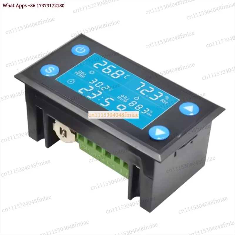 Digital Temperature Humidity Controller Timer SHT20 Sensor Probe for Incubator Aquarium Thermostat Humidistat
