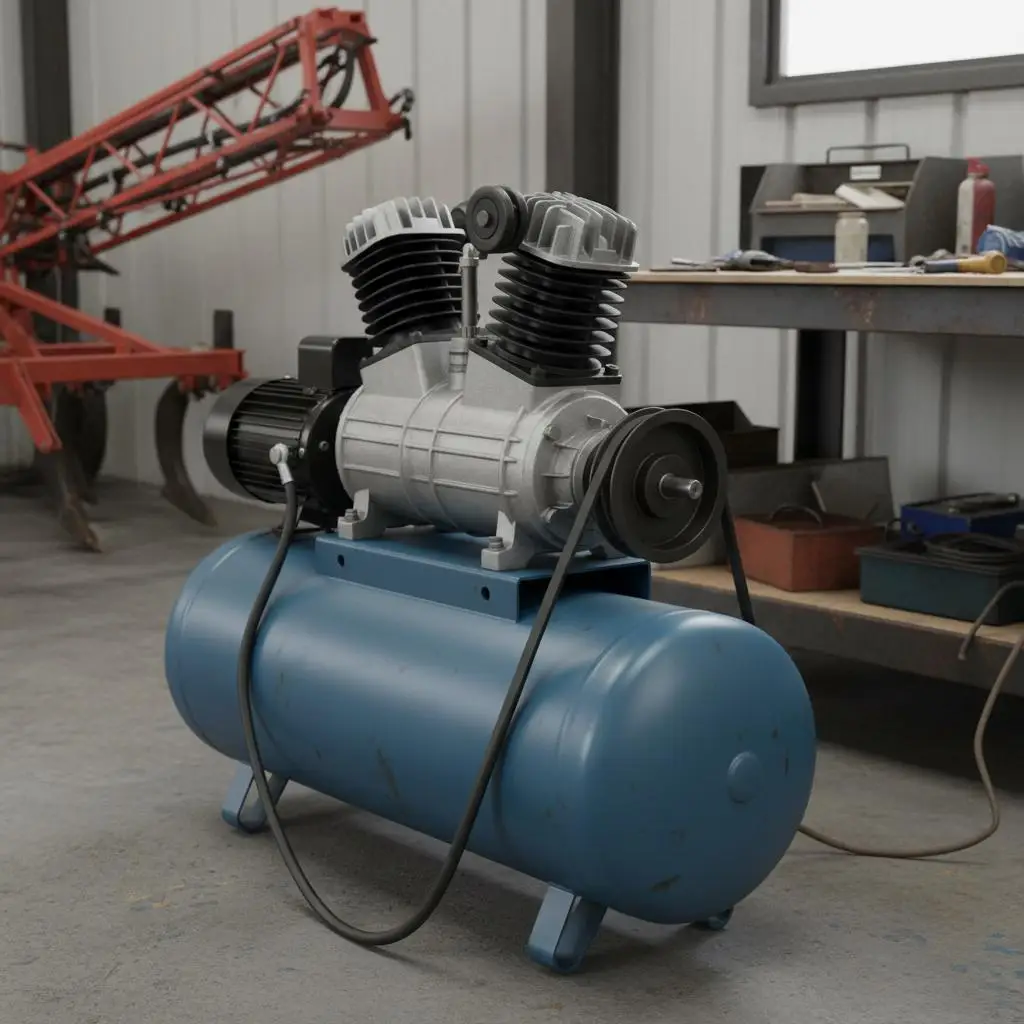Motor de Corriente Alterna Monofásico de 1HP, Carcasa 56C, para Compresor de Aire, Maquinaria Agrícola y Equipos Generales, 3450 RPM 11