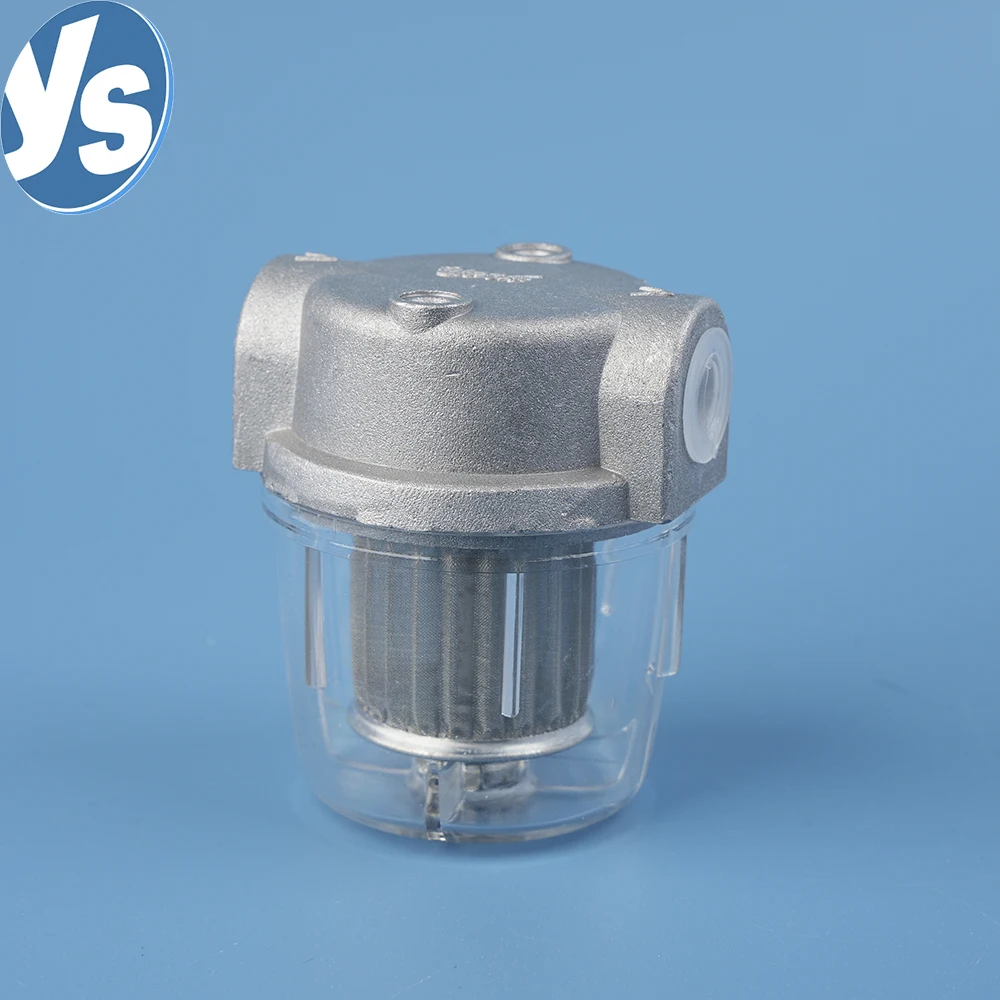 Transparent P.C. Oil Filter Burners for Diesel/Methanol Burners,Small Diesel Fuel Filte – 1/4