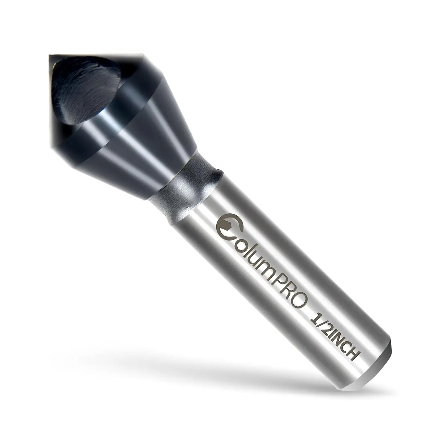 Heavy-Duty 82° Countersink Bit for Metal, Stainless Steel, Wood - 1/2" TiAlN Cobalt