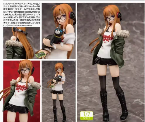 

220 мм 2025 японская оригинальная аниме-фигурка Futaba Sakura фигурка Коллекционная модель игрушки для мальчиков