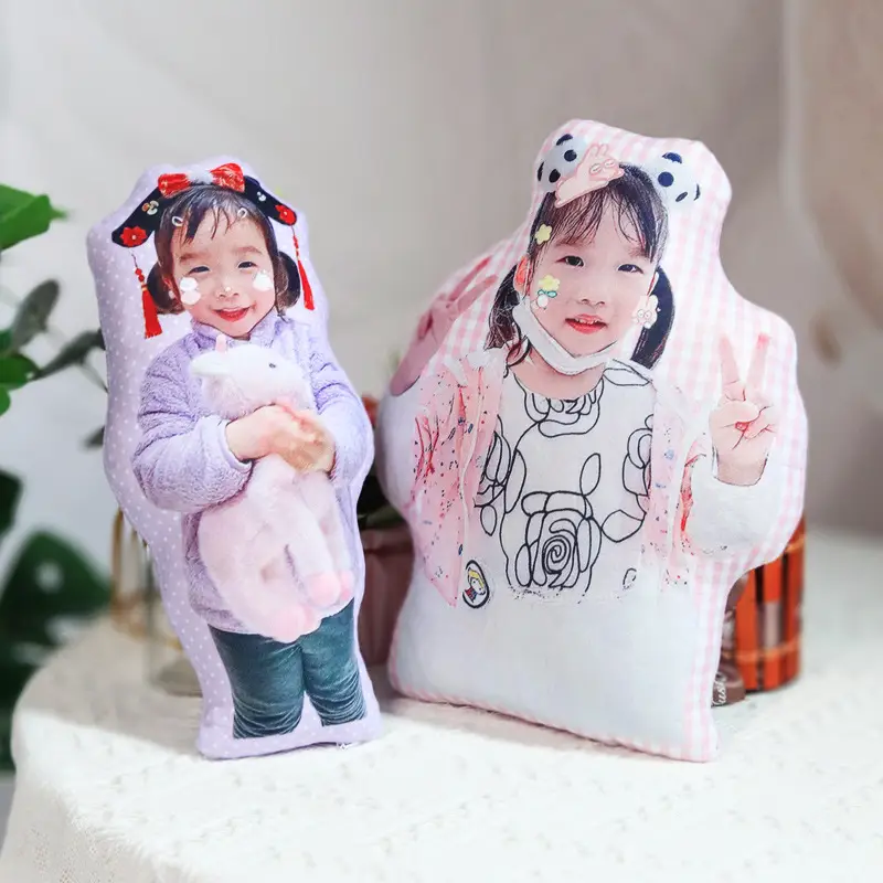 Personalized Photo DIY Humanoid Cushion Couple  Pillow Stuffed Boyfriend Pillow  Custom Father Lifesize Picture Cushion Gift - Image 6