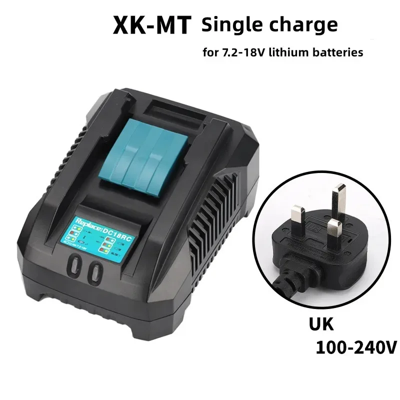 New MT Single Charger Rapid Charger for Makita 18V 14.4V BL1860 BL1840 BL1830 BL1820 BL1440 DC18RC Backup Lithium Converter