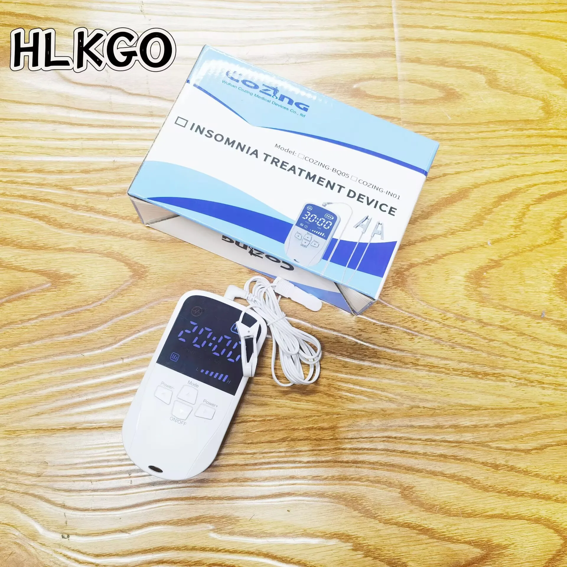 Digital EMS Sleep Aid Instrument - Microcurrent Stimulation for Insomnia Relief, Reduces Nighttime Anxiety & Stress