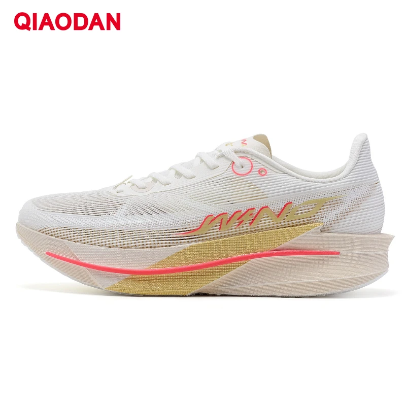 QIAODAN 2026 WIND 4 Men Trail Running Shoes Breathable Mesh Athletic Sneakers Non-Slip Lightweight Gym Sport Shoes QDB023262298