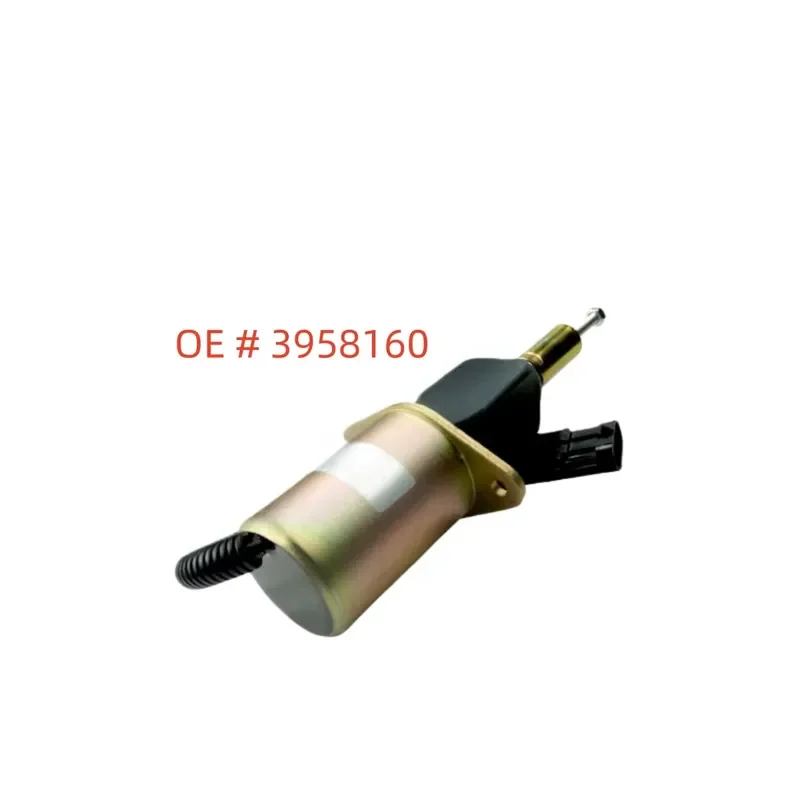 high quality 3958160 engine stop cut-off Electromagnetic valve For 6BTA5.9-M2 engine